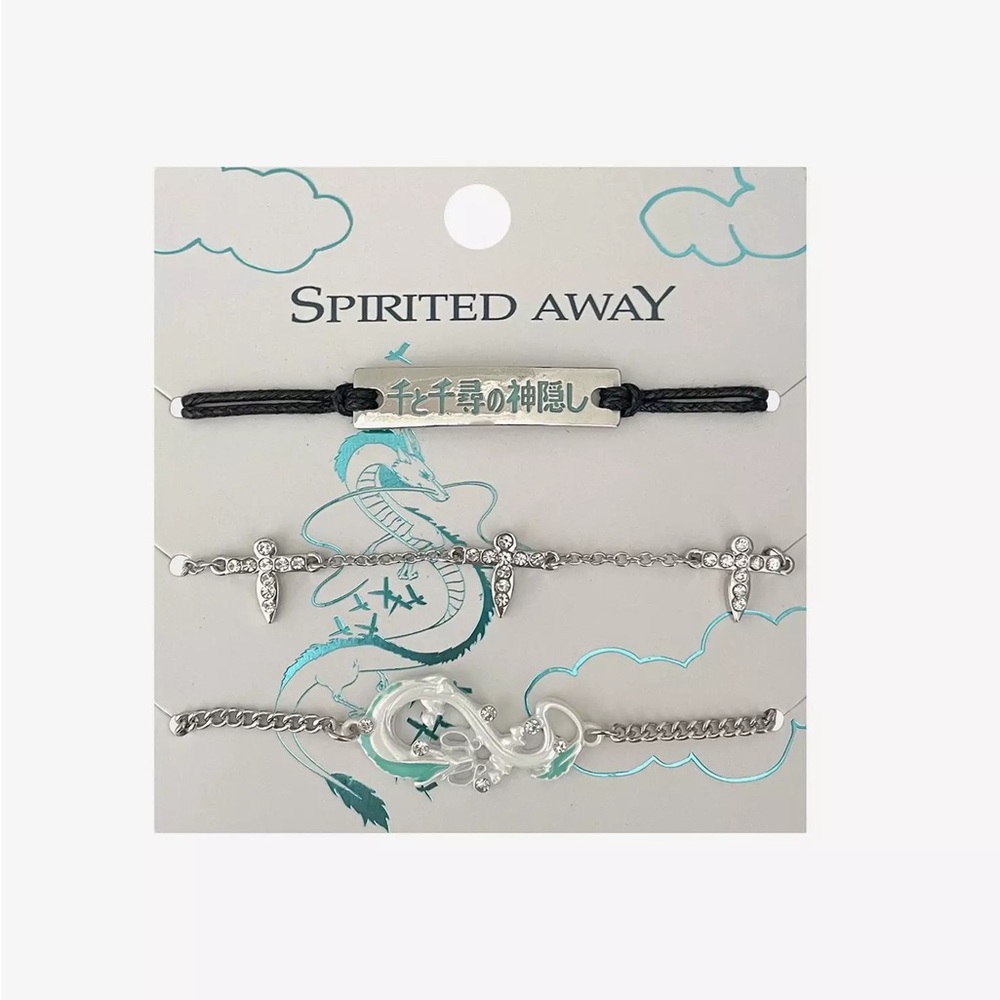 Studio Ghibli Spirited‎ Away Haku Bracelet Set Hot Topic